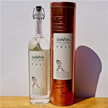 Edelbrand - Poli Uvaviva Destillato d'Uva / 70cl / 40%