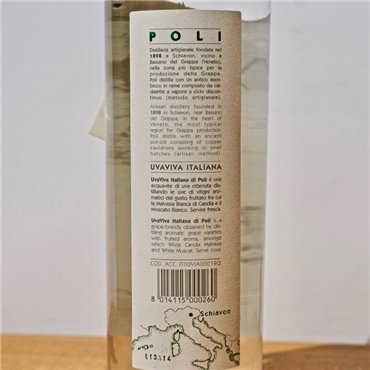 Edelbrand - Poli Uvaviva Destillato d'Uva / 70cl / 40%