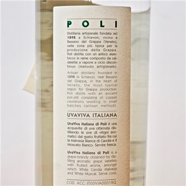 Edelbrand - Poli Uvaviva Destillato d'Uva / 70cl / 40%