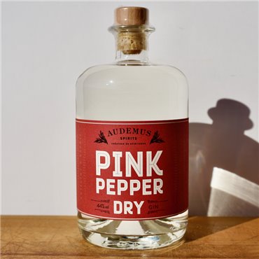 Gin - Audemus Pink Pepper Dry (Red Label) / 70cl / 44%