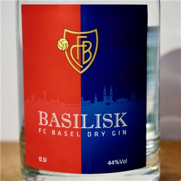 Gin - Basilisk FCB Dry Gin / 50cl / 44%