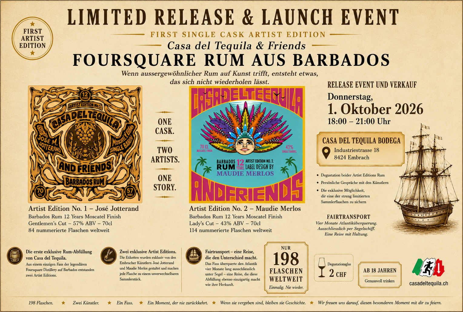 LIMITED RELEASE Casa del Tequila & Friends